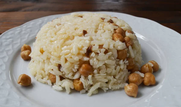 Рис Мясом Цветом Турецька Кухня — стокове фото