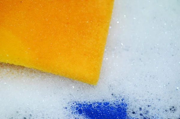 Dishwashing Sponge Dishcloth Sparkling Water — 스톡 사진
