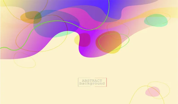 Abstract Background Designed Arrangement Colors Styles Modern Styles — Stock Vector