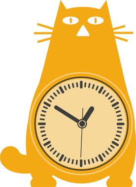 Renkli yuvarlak duvar saatleri