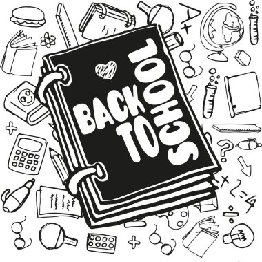 Güzel yazı tipiyle okula geri dön.