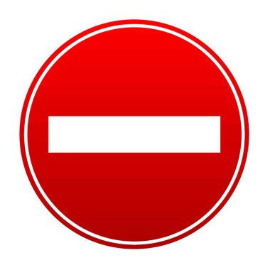 Giriş işareti vektör simgesi yok