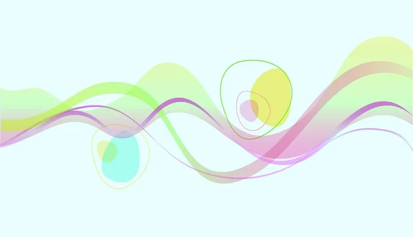 Fondo Abstracto Diseñado Con Disposición Colores Estilos Estilos Modernos — Vector de stock