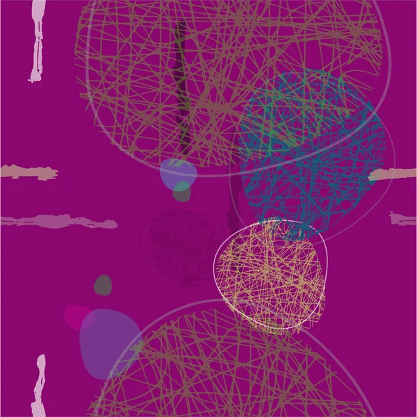 Абстрактний Фон Створений Лінійних Вітражних Кольорах Яскравих Кольорових Формах Які — стоковий вектор