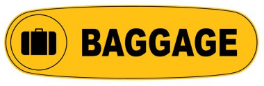 Sarı bagaj işareti ve simgesi