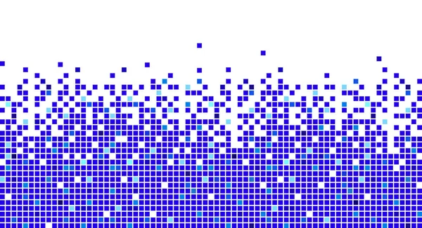 Sfondo Astratto Con Pezzi Mosaico Sparsi — Vettoriale Stock