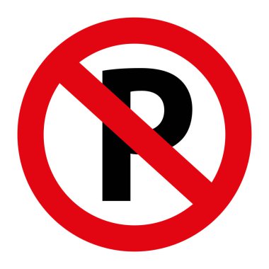 Park işareti yok, trafik simgesi.
