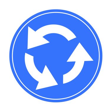 dolambaçlı kavşak yol trafik işaret