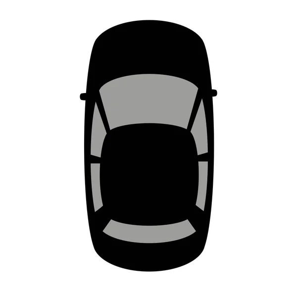 白色背景上的汽车矢量图标 — 图库矢量图片