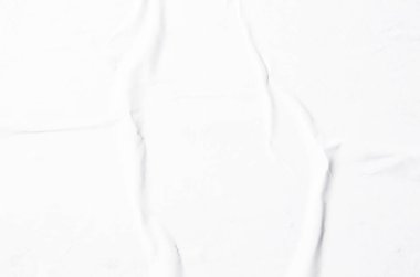 Buruşmuş kağıtlarla kaplanmış yaratıcı bir arka plan..