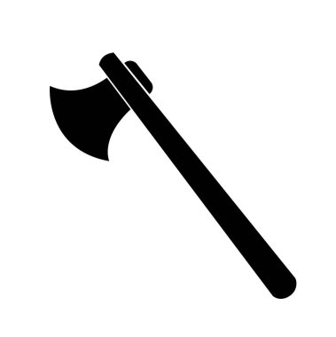 balta simgesi beyaz arka plan üzerinde