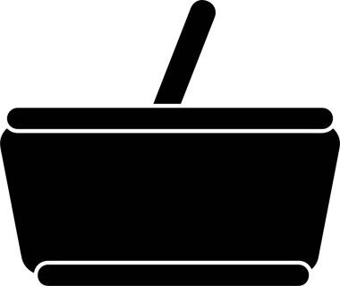 sepet simgesi beyaz arka plan üzerinde