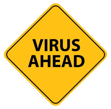 Virüs uyarı işareti
