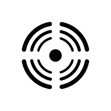 sinyal simgesi beyaz arka plan üzerinde