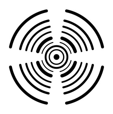 sinyal simgesi beyaz arka plan üzerinde