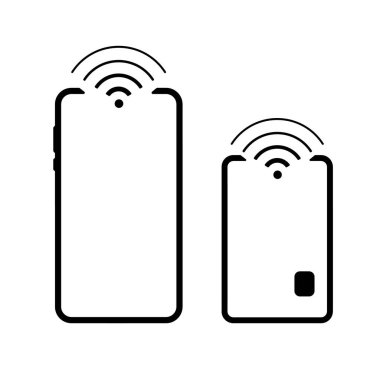 Beyaz arkaplandaki bağlantısız kart simgesi