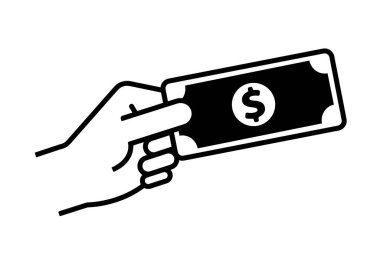 Beyaz arkaplanda finans simgesi