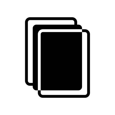 Beyaz arkaplanda katman simgesi