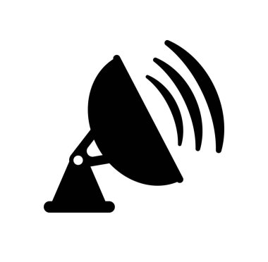 sinyal simgesi beyaz arka plan üzerinde