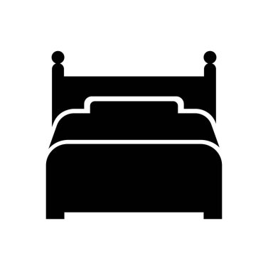 Beyaz arkaplanda kötü simge