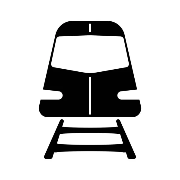 Поезд Иконок Белый Фон — стоковый вектор