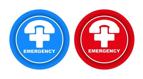 Emergency Icon Vector Illustration — Stock Vector