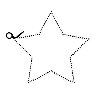 Beyaz arkaplanda izole edilmiş makas ve tarak