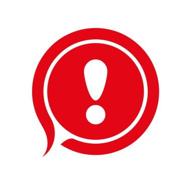 ünlem simgesi vektörü