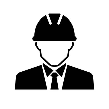 Beyaz arkaplanda mühendislik simgesi