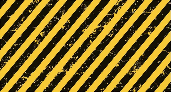 Προειδοποιητικό Σήμα Μαύρες Ρίγες Κίτρινο Φόντο — Διανυσματικό Αρχείο