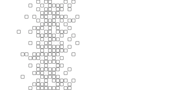 Fond Abstrait Avec Des Pièces Mosaïque Dispersées — Image vectorielle