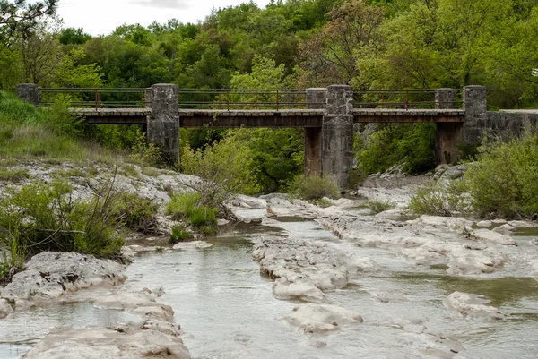 Río Mirna en Kotli, Istra, Croacia — Foto de Stock