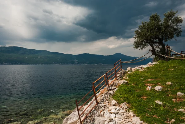 Jaderské moře, ostrov Cres, Chorvatsko — Stock fotografie