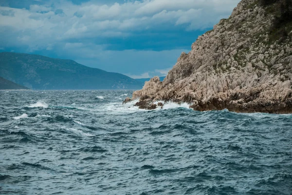 Mar Adriático en Brestova, Istra, Croacia — Foto de Stock