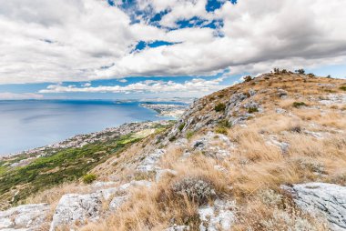 Split, Hırvatistan - eski Podstrana görünümünden