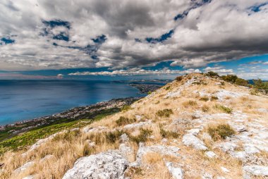 Split, Hırvatistan - eski Podstrana görünümünden