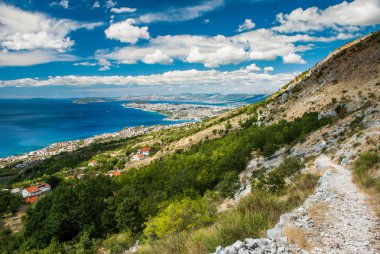 Split, Hırvatistan - eski Podstrana görünümünden