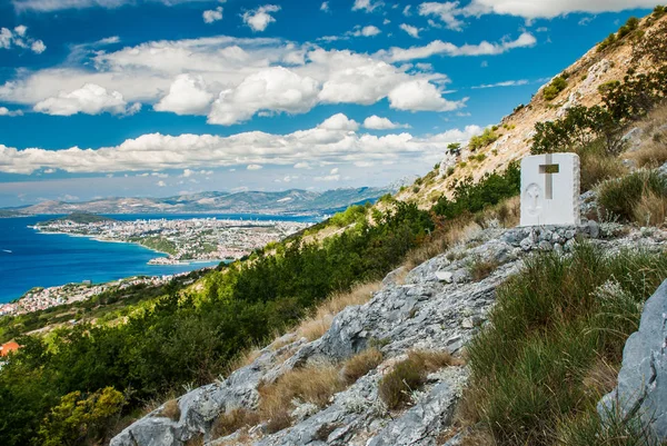 Split, Hırvatistan - eski Podstrana görünümünden