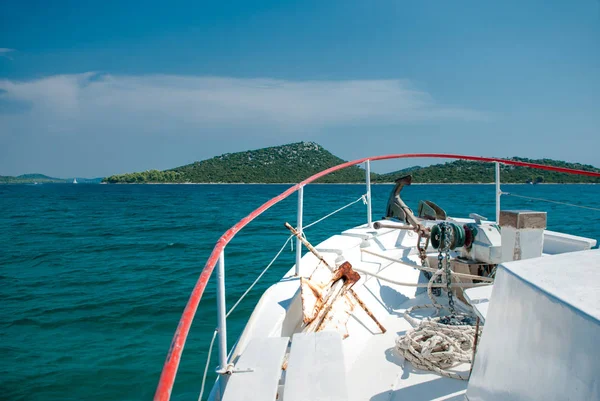 Navegación por el mar Adriático — Foto de Stock