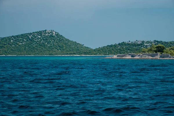 Adriaterhavet - Kornati – stockfoto