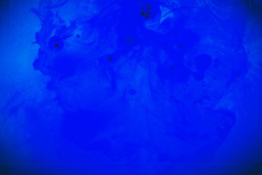 Fotoğraf: Mürekkep, süt ve yağdan soyut arkaplan