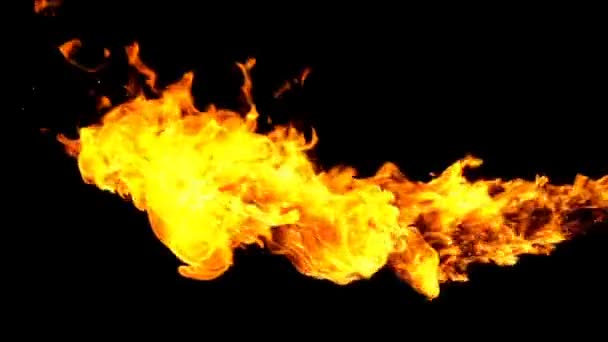 Fiamme di fuoco — Video Stock