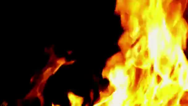 Пожежа полум'я — стокове відео
