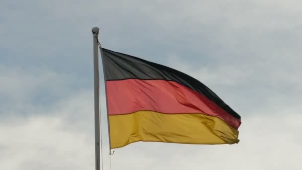 Alemania bandera — Vídeos de Stock
