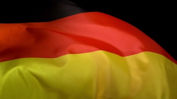 Bandera de Alemania — Vídeos de Stock