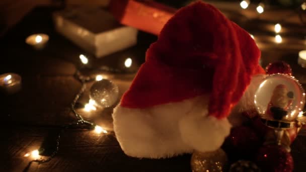 クリスマスの飾り — ストック動画
