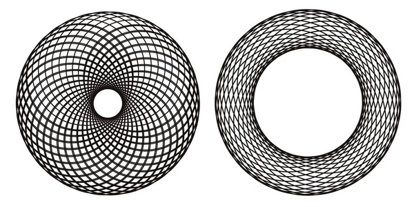 Dekoratif Torus — Stok Vektör