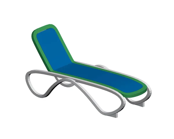 Canapé d'été — Image vectorielle