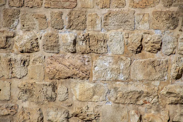 Gamla stadsmuren i gamla Jerusalem stenar — Stockfoto