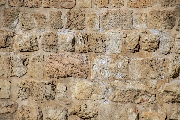 Old City Wall of Ancient Jerusalem Stones